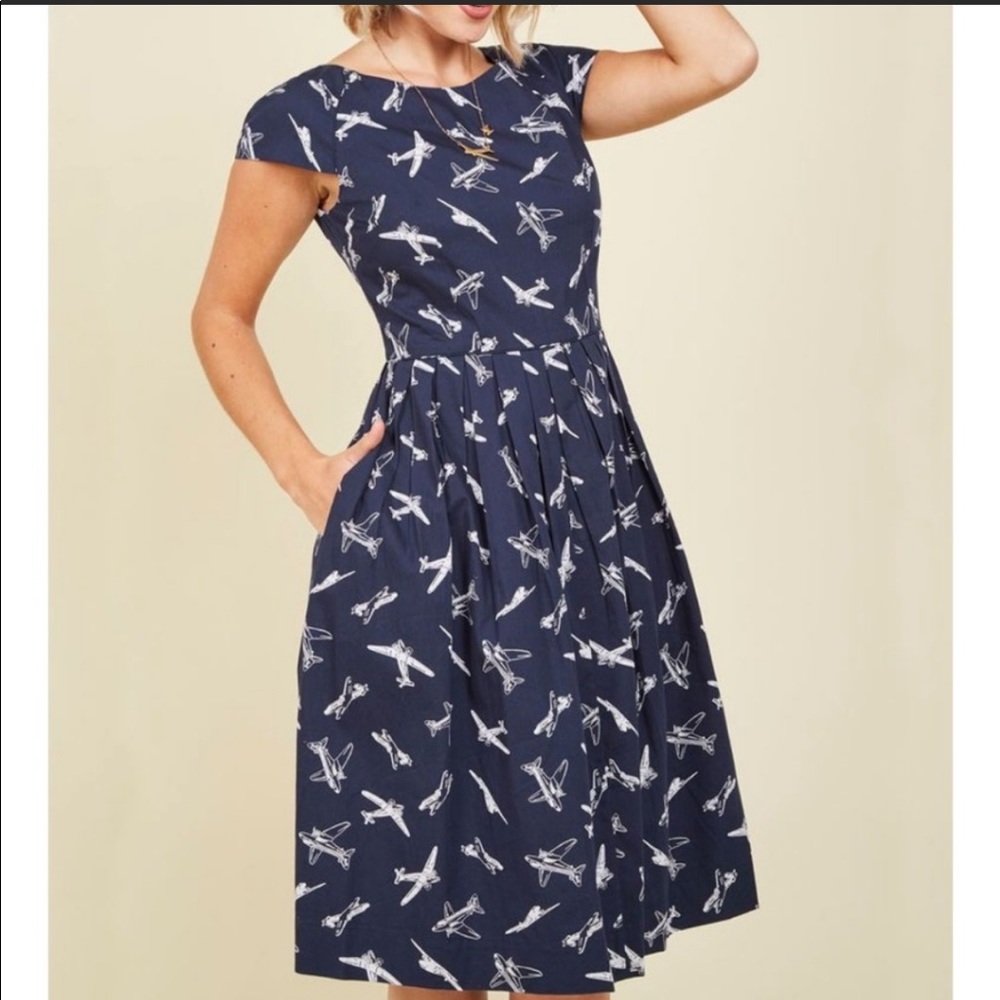 Emily and Finn ( ModCloth) plane dress